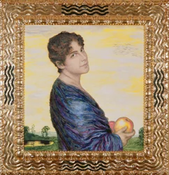 Frau mit einem Apfel, ca. 1916